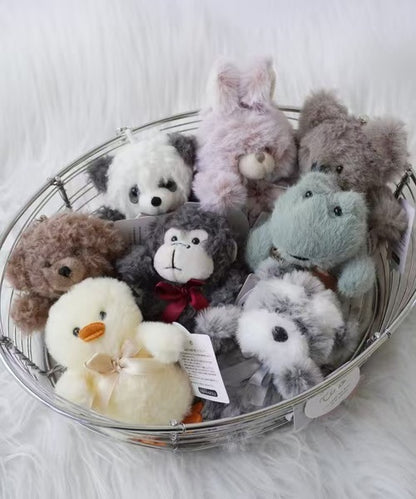 Twin｜Animal Mascot Holder /Plush Keychain｜12x9x6cm approx.