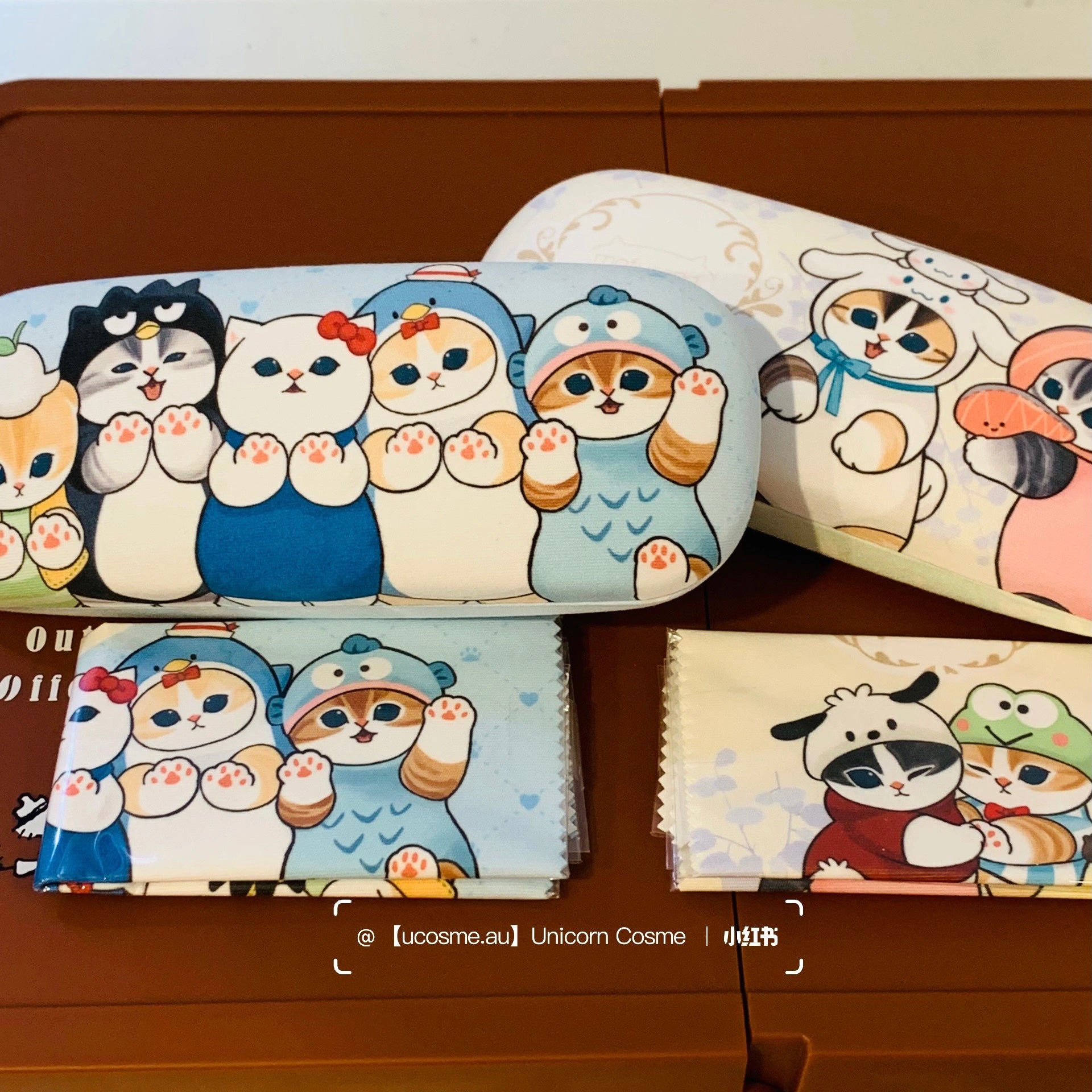 Mofusand｜Sanrio Characters Glasses Case