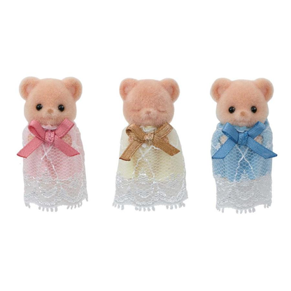 SylvanianFamilies｜Biscuit Bear Triplets Healthy Set