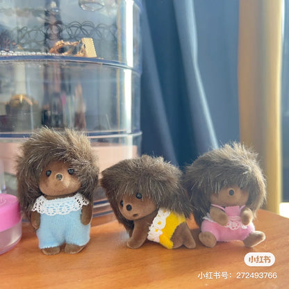 SylvanianFamilies森贝儿家族｜Hedgehog Twins刺猬宝宝双胞胎推车套组/玩具/过家家