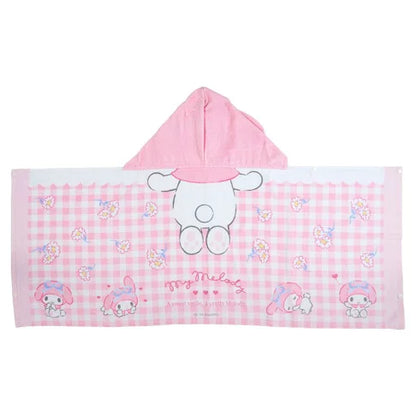 Sanrio｜Hooded Towel｜120×1×50cm approx.