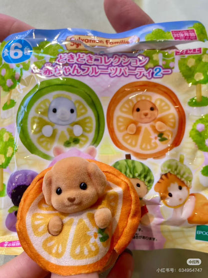 【limit 1】SylvanianFamilies｜Baby Fruit Party 2 Blind Bag/All 6 types｜1pcs