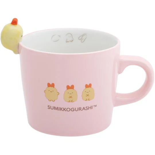 Sumikko gurashi｜Ceramic Mug with Nokkari Figure｜120×120×105mm approx.