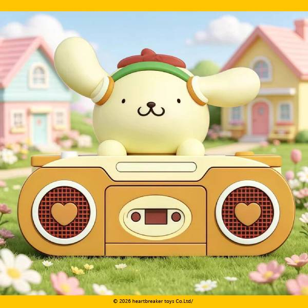 Sanrio Characters Cute Musical Buddies Series - Retro Recorder Music Machine Blind Box