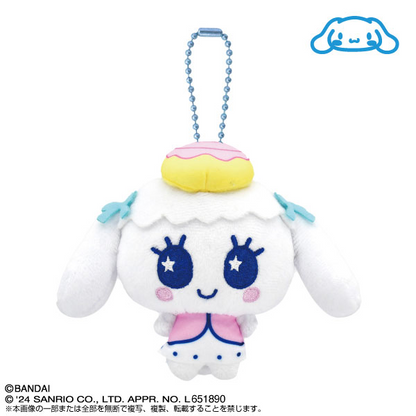 Tamagotchi｜Purinui Sanrio Keychain Small Mascot Holder /Plush Keychain｜6.0 x 8.0 x 11.0cm approx.✔️