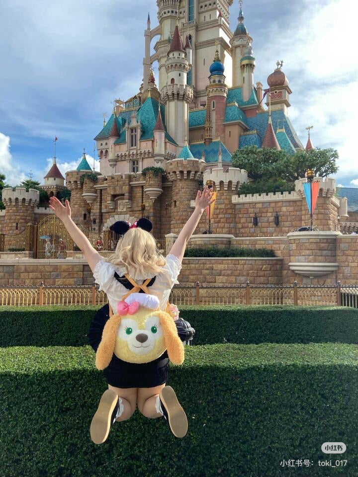 Disney SH｜超萌毛绒大脸包/多种背法/可双肩背/斜挎/手拎