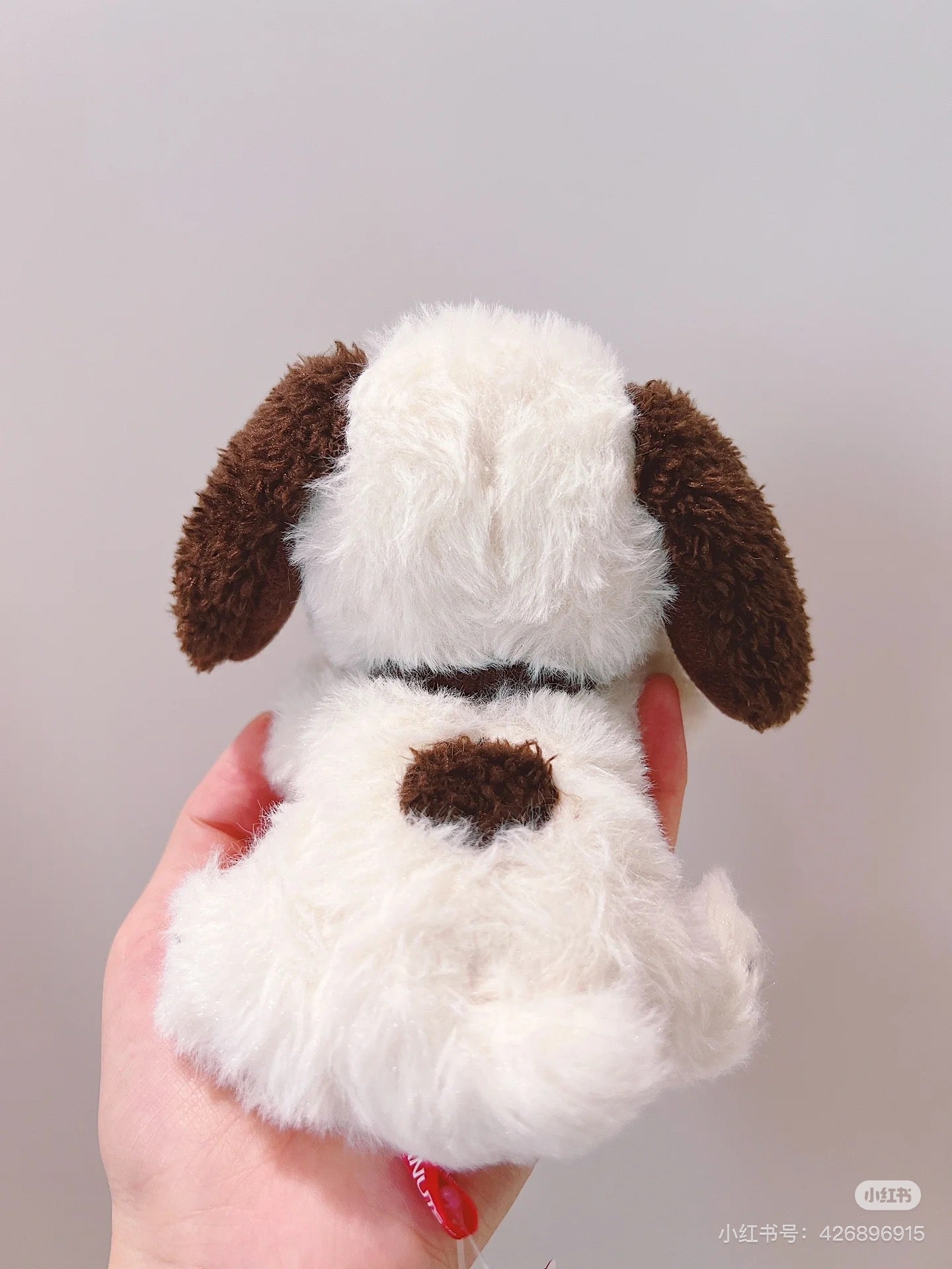 Snoopy史努比｜Nakajima Plush Toy Fuwakuta Plush Toy Mocha S毛茸茸趴趴掌上公仔/玩偶｜约4.1x1.6x4.1cm