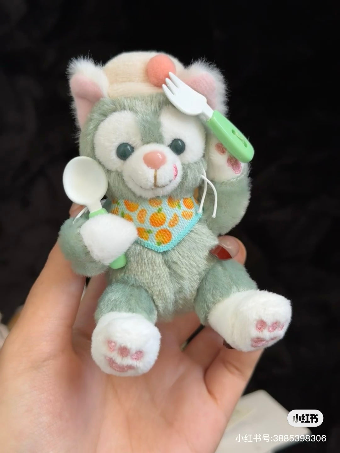 Disney迪士尼｜东迪梦幻奇妙厨房系列坐姿毛绒玩偶挂件/包挂/多巴胺配色