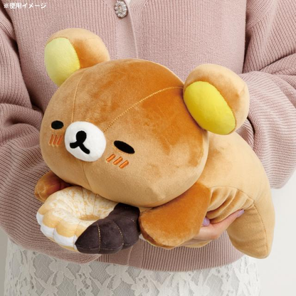 Rilakkuma｜Mister Donut Makumaku cushion pillow Plush Dolls/Plush Toy｜160×185×320mm approx.