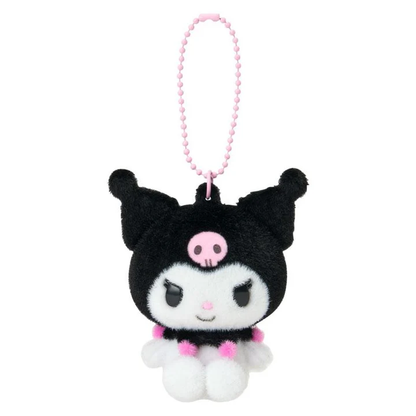 Sanrio｜Flocked Figure Keychain/Keyring｜5×4.5×7cm approx.