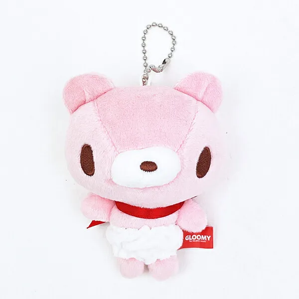 【limit 1】Gloomy Bear｜ Baby Gloomy Soft Vinyl Mascot Holder /Plush Keychain｜6.8cm x 5.4cm x 5.4cm approx.