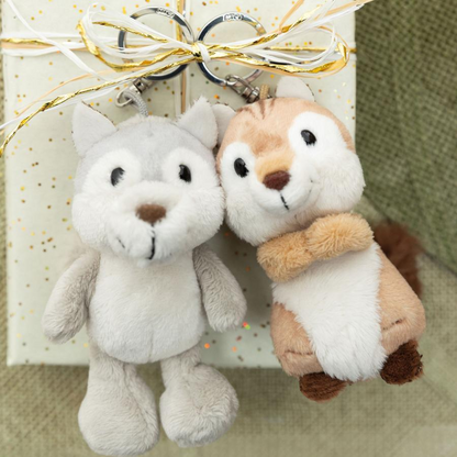 Nici｜Shaun the Sheep Mascot Holder /Plush Keychain｜Height 10cm approx.