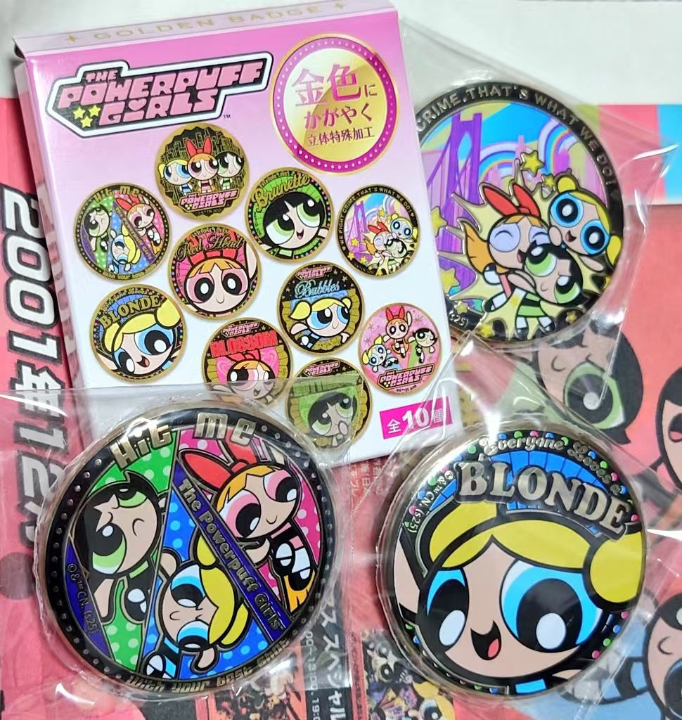 Powerpuff Girls｜Gold Badge mystery bag/blind box/All 10 types｜1pcs