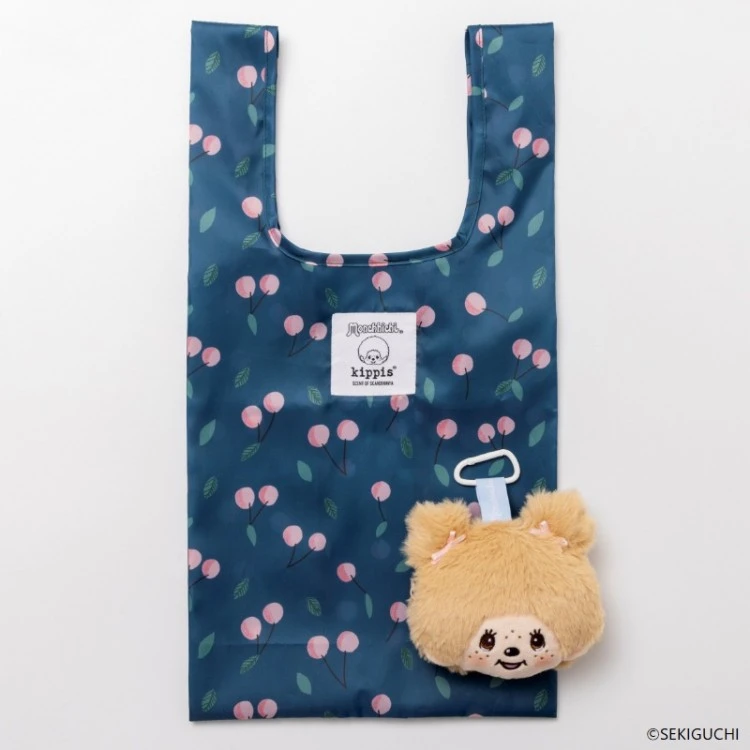 Monchhichi｜Limited Edition Off-White Shopping Bag Plush Keychain