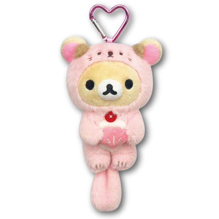 Rilakkuma｜Relax Sea Otter Mini Plush Pouch Mascot Holder /Plush Keychain｜H13cm approx.