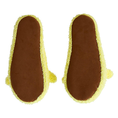 Sanrio三丽鸥｜ Face-Shaped Slippers 可爱角色软乎乎毛绒拖鞋/家居鞋｜约28.3 x 26.4 x 10.6cm
