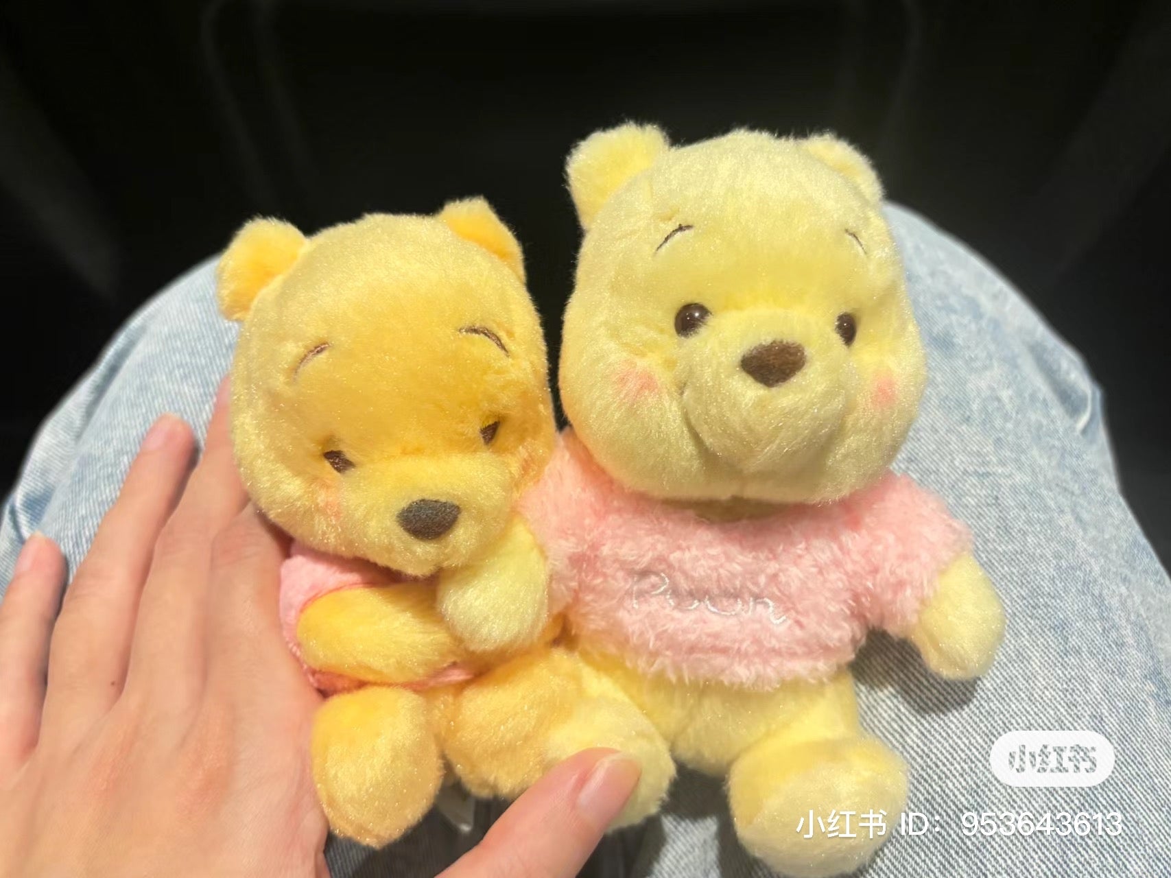 Disney｜东京新宿限定金标维尼/腮红噗噗挂件/微醺胖噗/圆溜溜眼睛/圆圆胖脸蛋