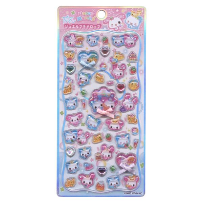 Q-LiA｜heisei Ribbon Jewel Petit Drop Sticker｜H205 x W95 x D6mm approx.