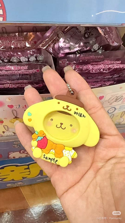 【limit 3】Sanrio｜Ichigo Shimbun 50th Anniversary Characters Keychain mystery bag/blind box/All 15 types｜1pcs