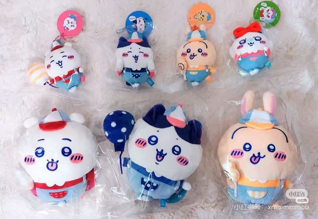 Chiikawa｜Exciting Amusement Park Mini Petite Mascot holder / Keychain｜H140×W100×D80mm approx.