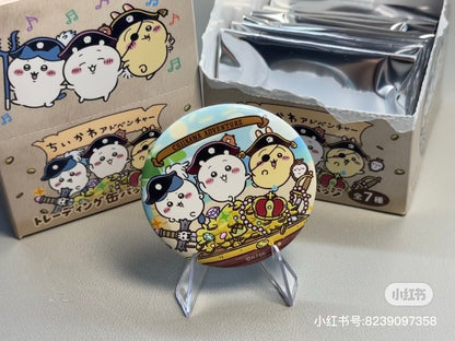 Chiikawa 吉伊卡哇｜台场冒险王系列海盗吧唧徽章盲盒/全七种｜1枚入