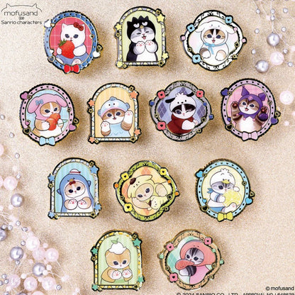 Mofusand｜Sanrio Characters Pins Collection 2 blindbox/blindbag/All  12 types｜1pcs