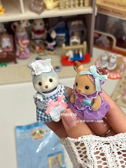 【limit 1】SylvanianFamilies｜Baby Trio Jellyfish Pretend Play Doll Set