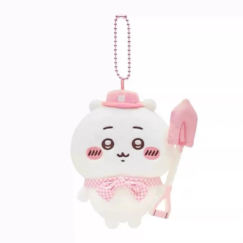chiikawa｜picnic Mascot Holder /Plush Keychain
