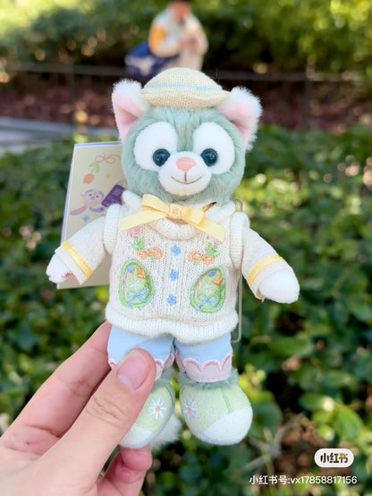 Disney SH｜2025 Spring Collection Duffy and friends Plush Dolls keychain/ Mascot holder