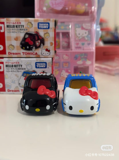 HelloKitty凯蒂猫｜Dream Tomica SP Hello Kitty 50th Anniversary多美卡合金车/卡通汽车/玩具