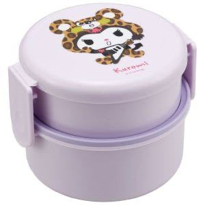 Sanrio｜熊熊换装系列圆形叠装饭盒/抗菌/2段/附叉子｜230+270ml