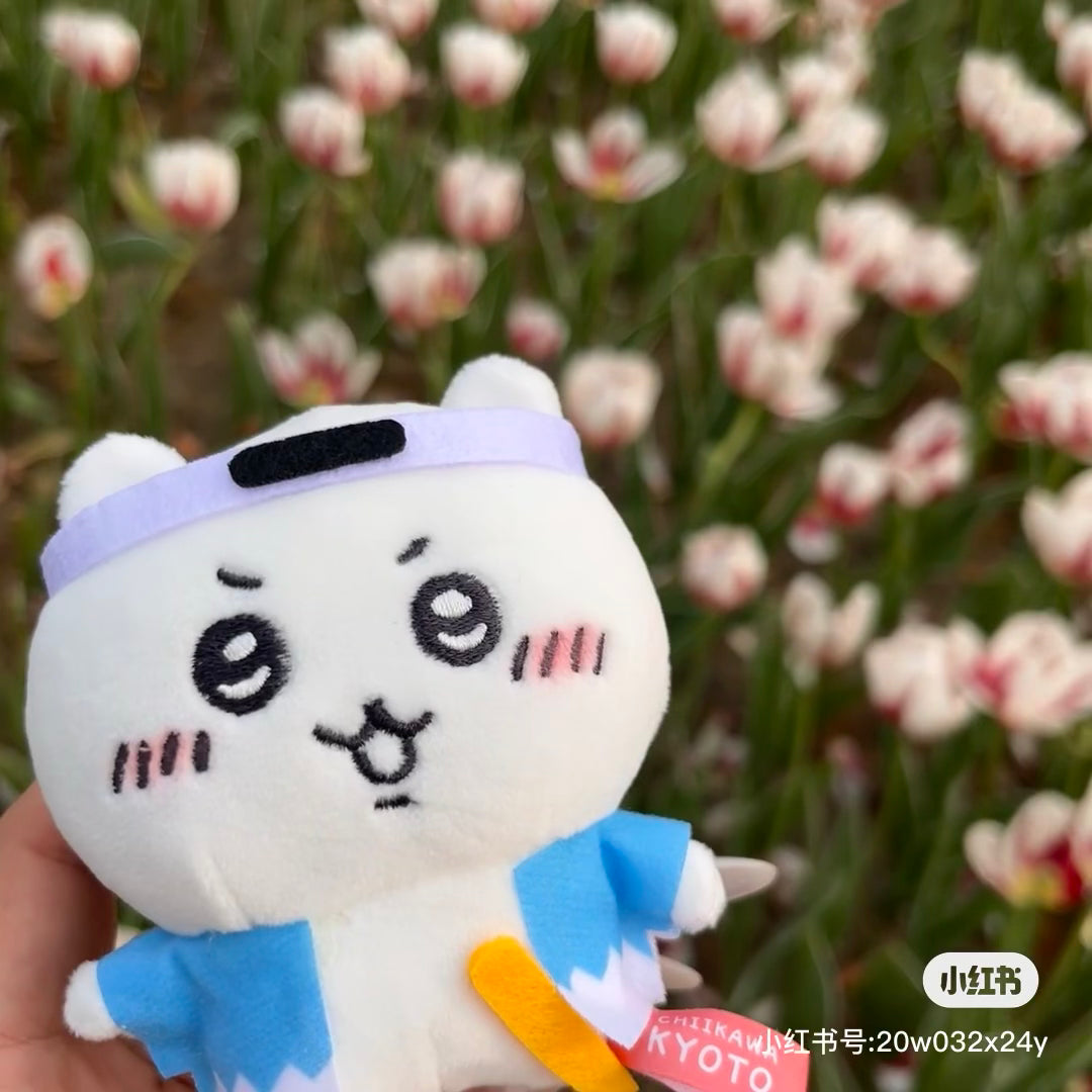 Chiikawa 吉伊卡哇｜京都新选组限定毛绒挂件｜約H90×W180ｍｍ