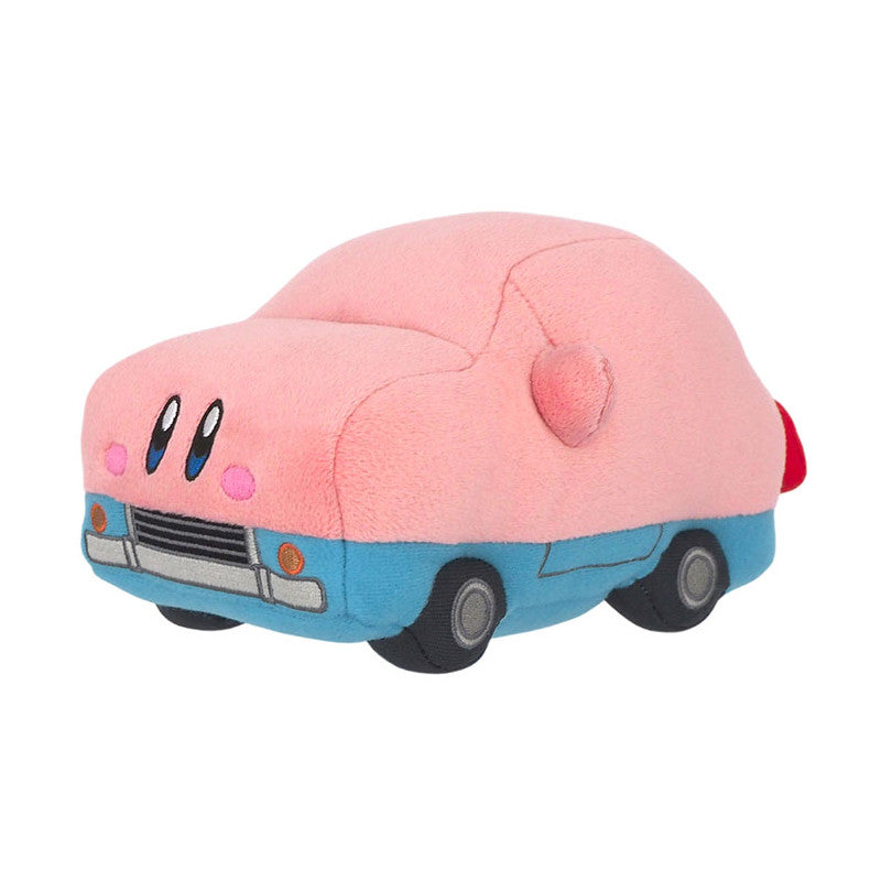 Kirby｜汽车塞满嘴造型公仔/玩偶/也可挂在家｜约14.5 x 21 x 11 cm
