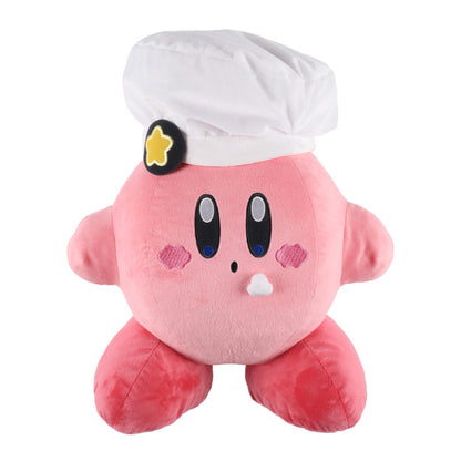 Kirby｜cafe厨房限定咖啡色厨师服公仔L号｜約H380×W300×D270mm