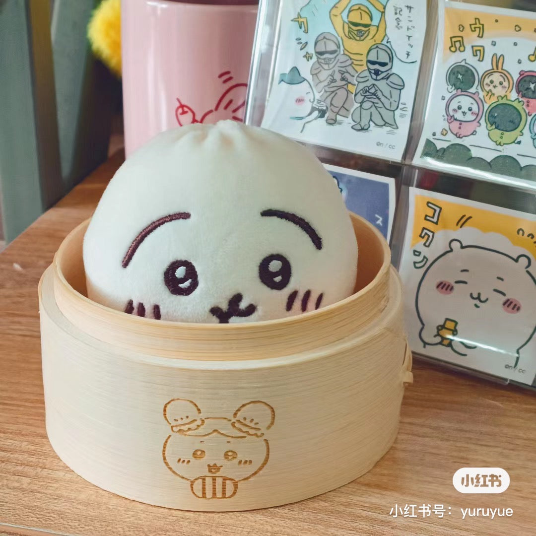 Chiikawa 吉伊卡哇｜肉包子乌萨奇/小八玩偶/挂件｜约 H60 x W80 x D65mm