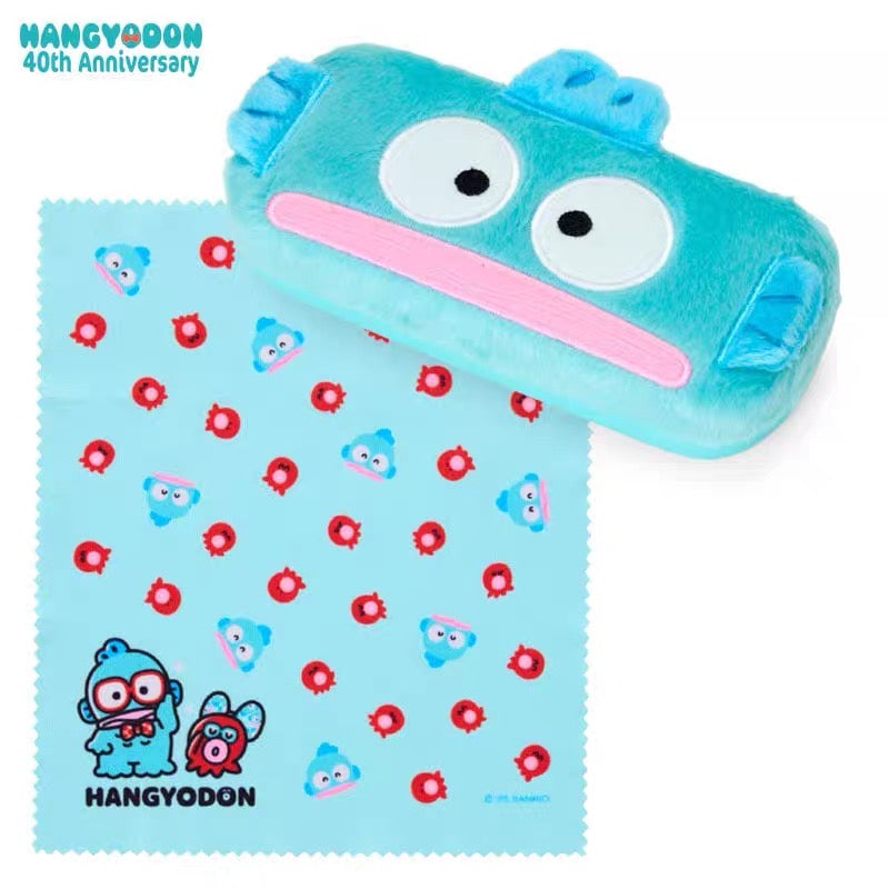 Sanrio｜Hangyodon 40th Anniversary Happy Life Glasses Case｜16×7.8×3.5cm approx.
