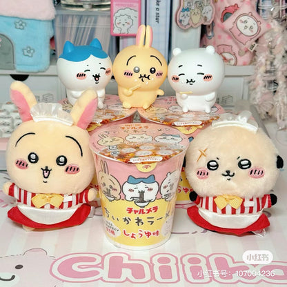 Chiikawa 吉伊卡哇｜餐厅系列可爱挂件/包挂｜約H120×W90×D50mm/limit one