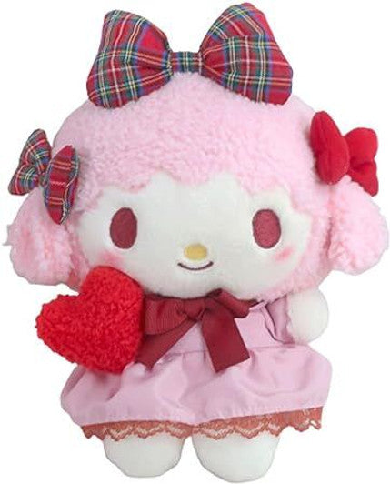 Sanrio｜爱心情人节系列蝴蝶结玩偶/公仔｜约H19×W17×D13cm