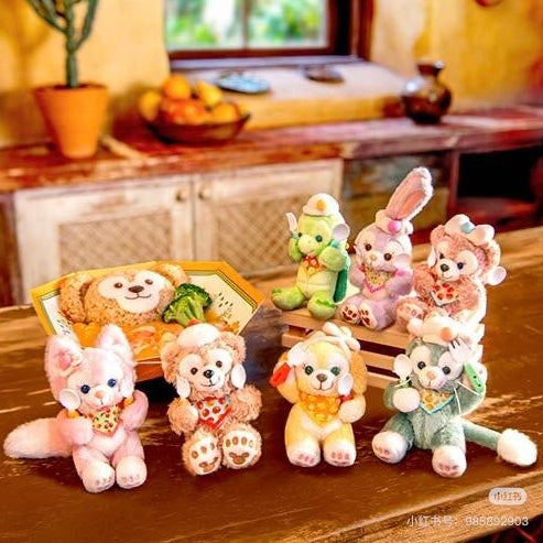 Disney迪士尼｜东迪梦幻奇妙厨房系列坐姿毛绒玩偶挂件/包挂/多巴胺配色