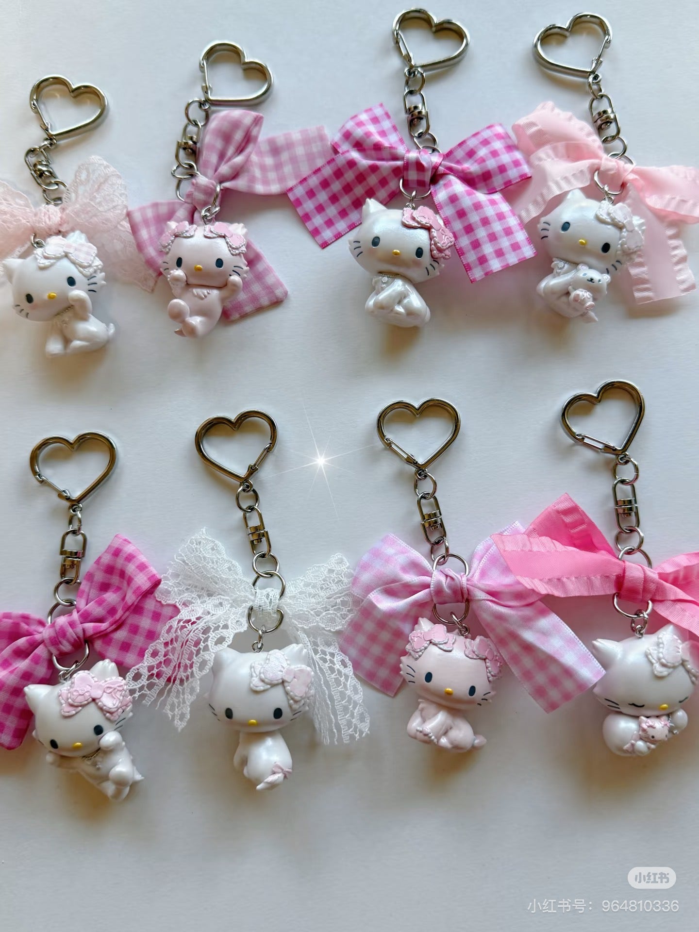 【limit 3】Sanrio｜My Furbaby Charmmykitty Secret Ribbon Charm mystery bag/blind box/All 8 types｜1pcs