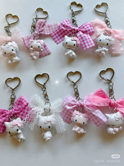 【limit 3】Sanrio｜My Furbaby Charmmykitty Secret Ribbon Charm mystery bag/blind box/All 8 types｜1pcs