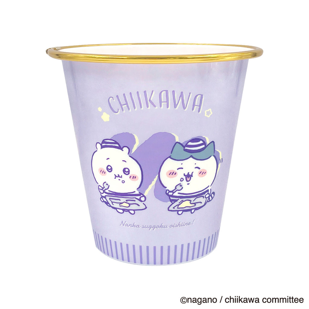 Chiikawa 吉伊卡哇｜小型桌面垃圾桶/收纳桶｜约直径130xH135mm