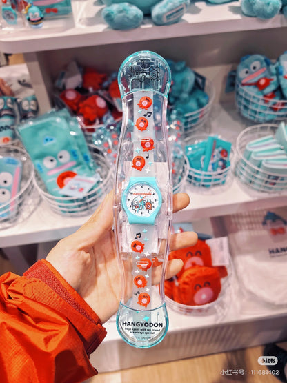 Sanrio｜Hangyodon 40th Anniversary Happy Life Rubber Watch｜3.3×1×4cm approx.