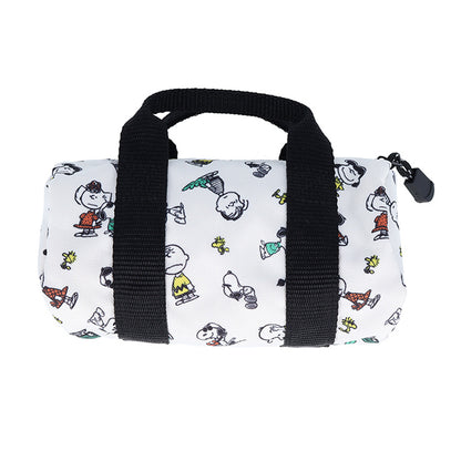 Snoopy｜史努比限定漫画印花mini旅行包/笔袋/收纳包｜約W175×H125×D90mm