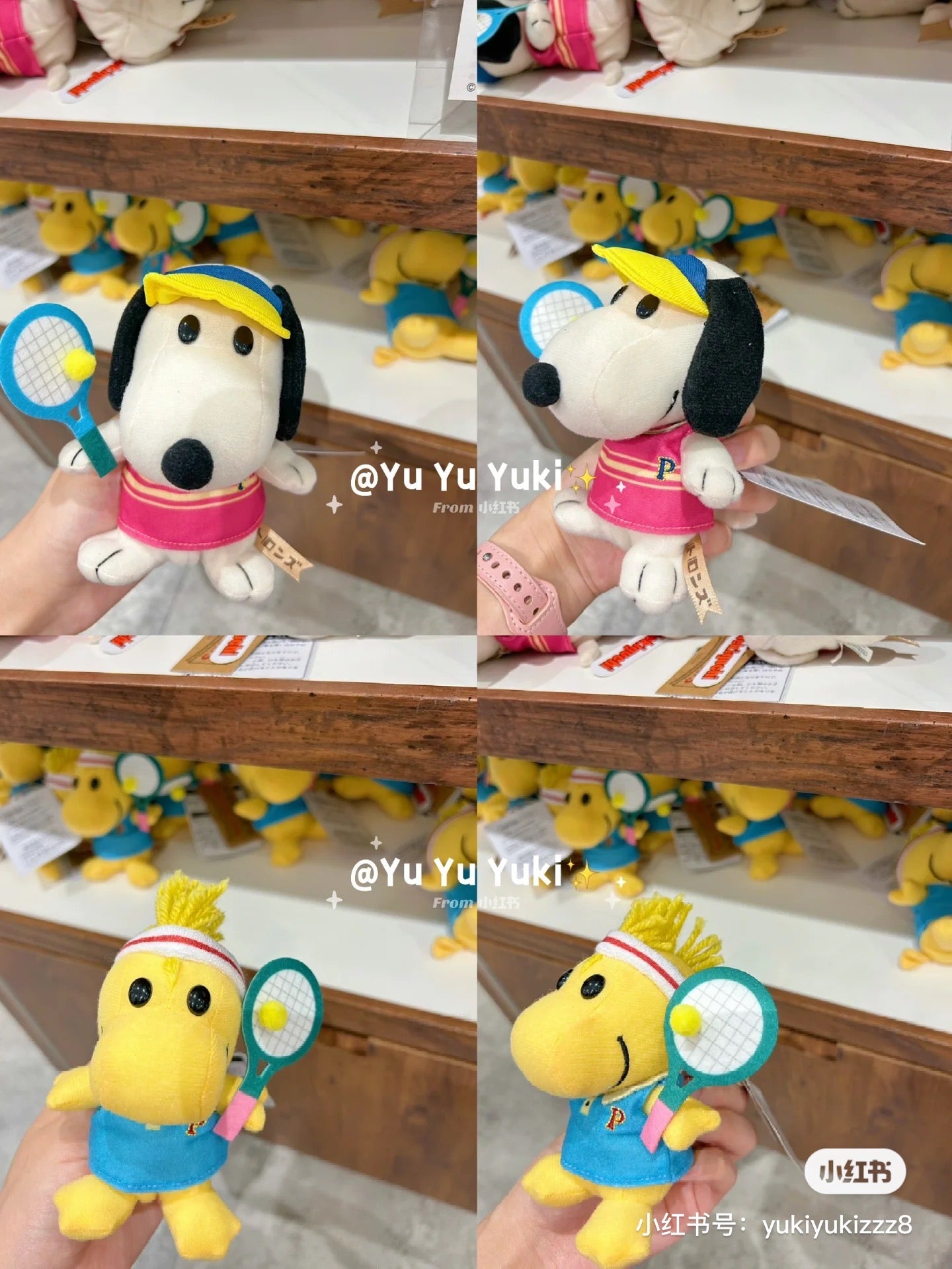 Snoopy｜史努比&amp;糊涂塔克网球系列玩偶