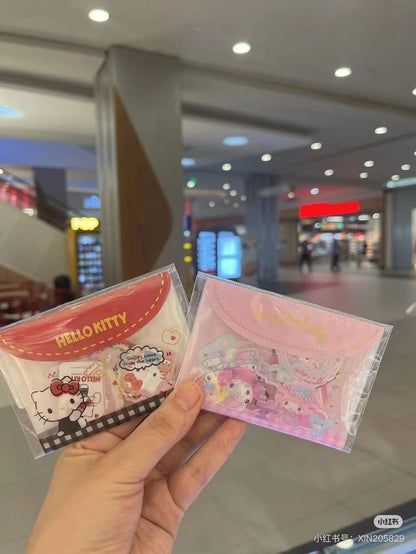 Sanrio｜Flake Sticker &amp; Case Set｜40piece