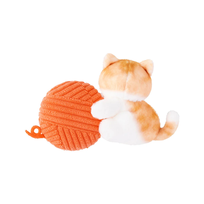mofusand｜plush toy attached yarn measuring tape｜120×150×60mm approx.