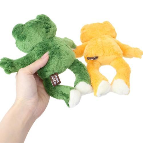 Pickles Frog｜Fluffy Plush Dolls/Plush Toy｜H12×W15×D12cm approx.