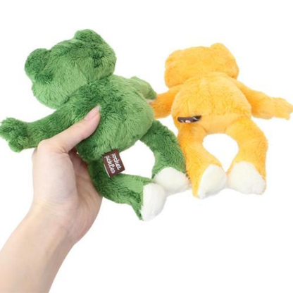 Pickles Frog｜Fluffy Plush Dolls/Plush Toy｜H12×W15×D12cm approx.