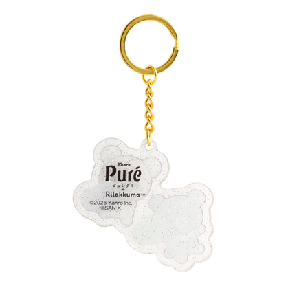 Rilakkuma｜Pure Gummy Acrylic Keychain/Keyring｜5.6cm x 5.9cm approx.